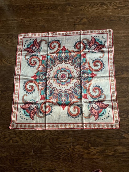 Accessories - Satin Square Scarf